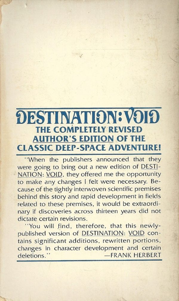 Destination: Void For Cheap