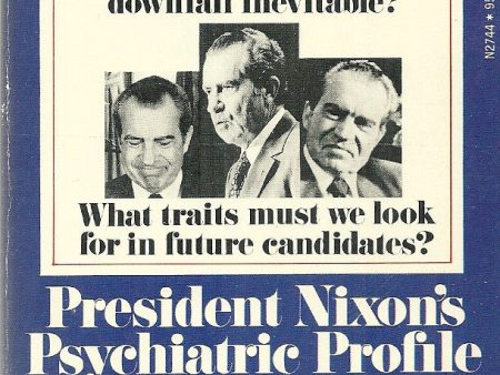 President Nixon s Psychiatric Profile Discount