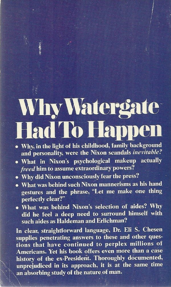 President Nixon s Psychiatric Profile Discount